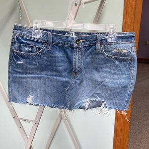 Buckle Jean Skirt Size 11 (juniors)